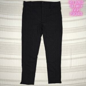 Tinsel Black Gray Print Skinny Pants Women’s Size 31 Stretch Work Career NWT